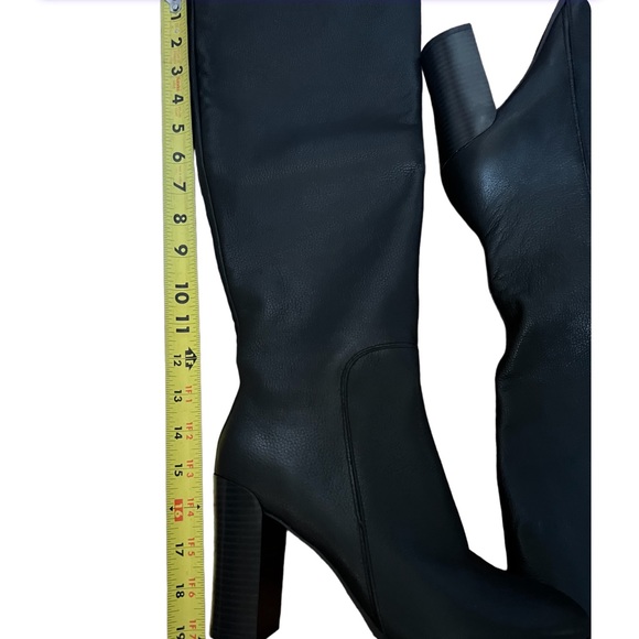 Kenneth Cole Women's Justin Block Heel Knee High Boot - Picture 3 of 5
